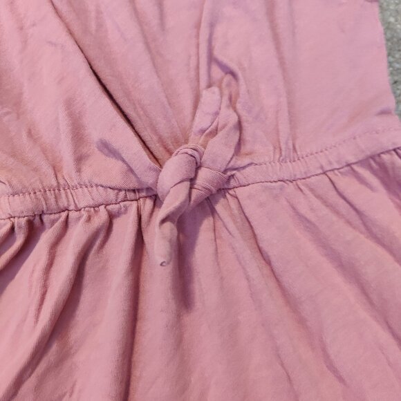 H&M Girls Dress Size 3T 4T Pink 100% Cotton Summer Casual Resortwear Lightweight - Picture 3 of 5